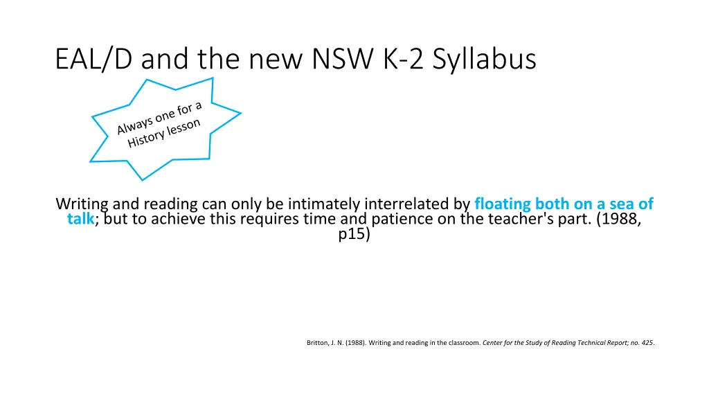 eal d and the new nsw k 2 syllabus
