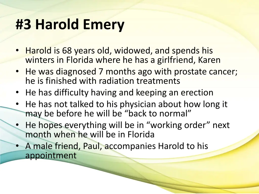 3 harold emery