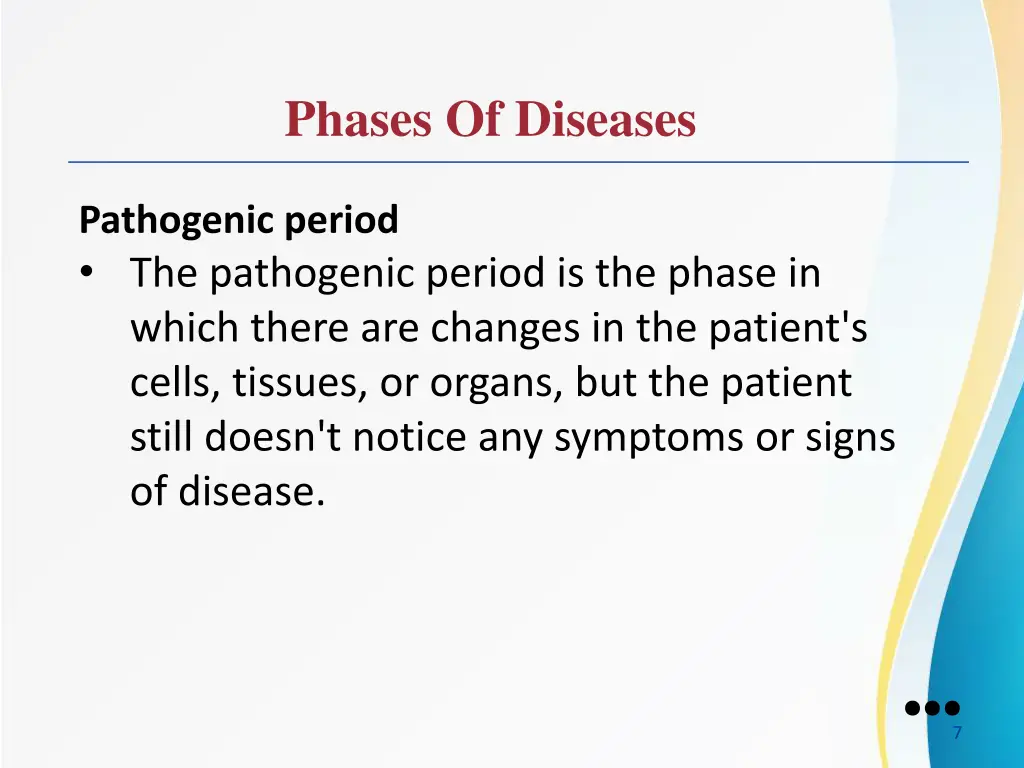 phases of diseases 1