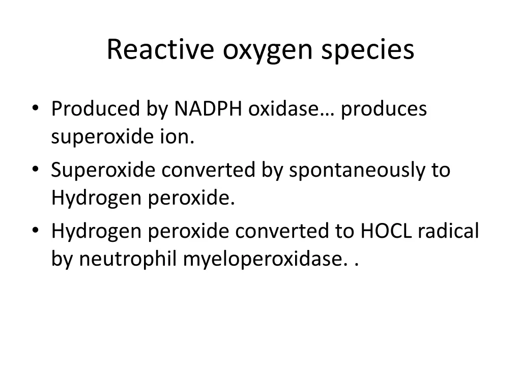 reactive oxygen species