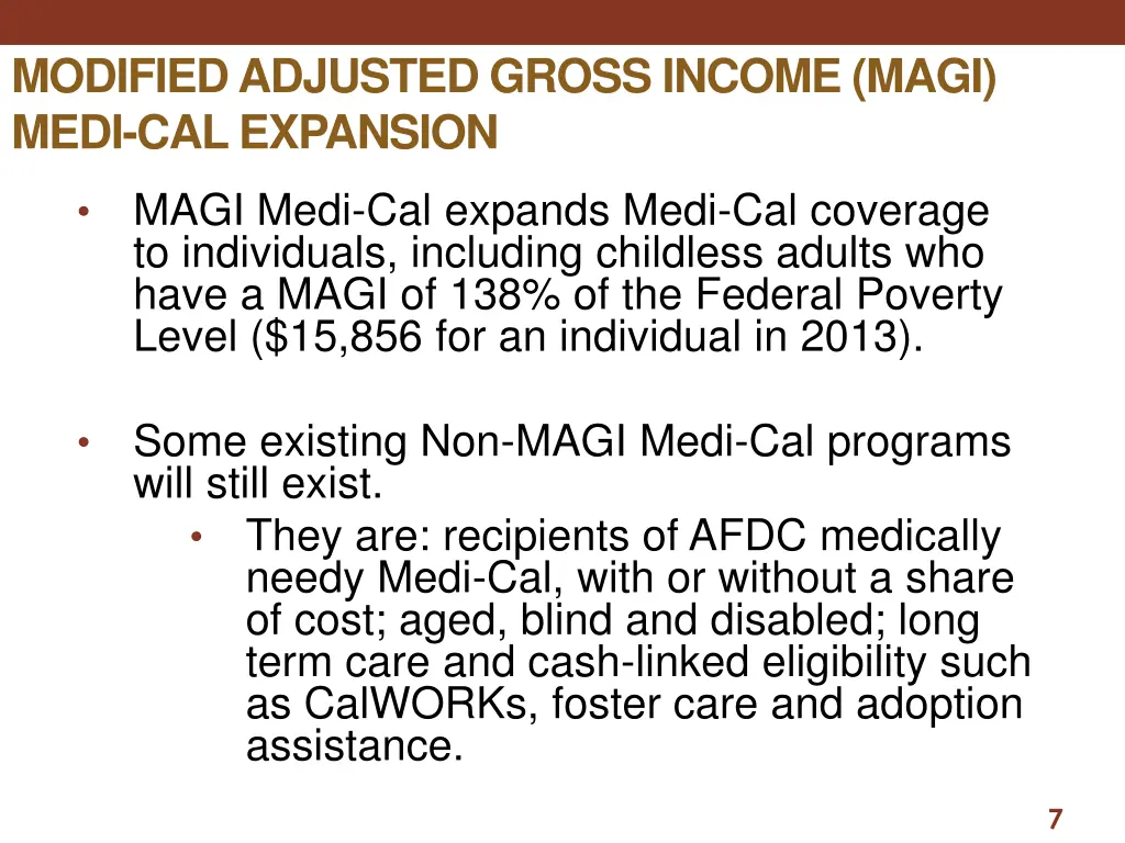 modified adjusted gross income magi medi