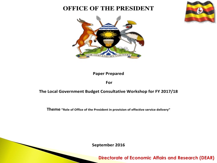 office of the president