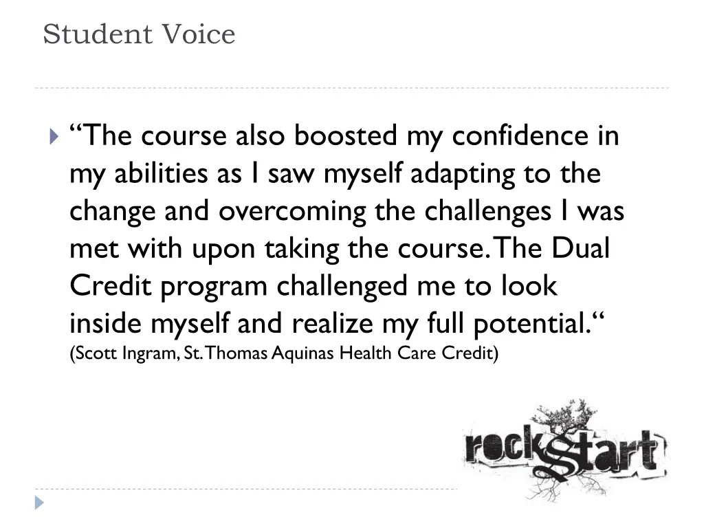 student voice