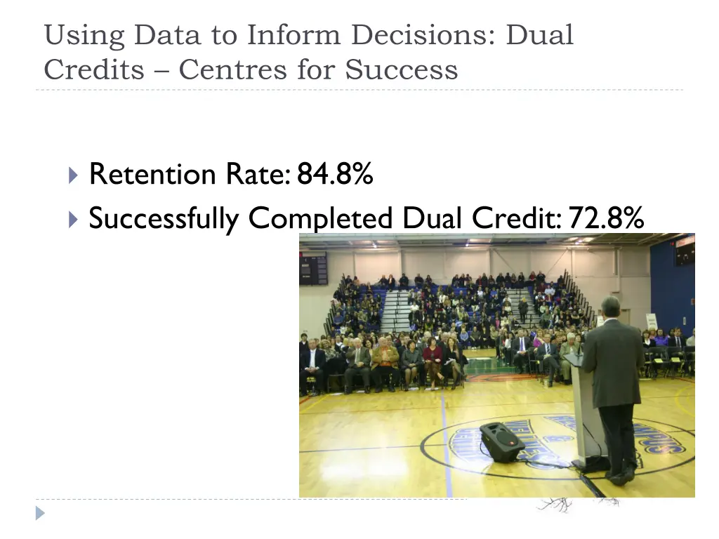 using data to inform decisions dual credits 1