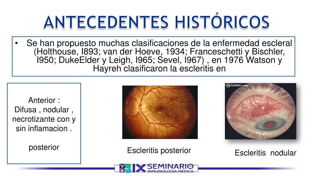 antecedentes hist ricos