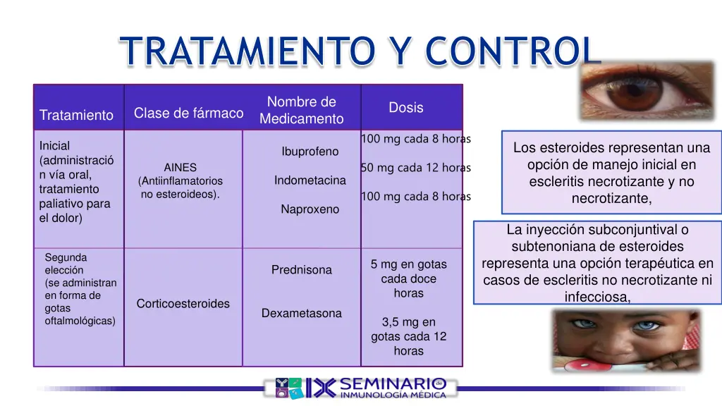 tratamiento y control