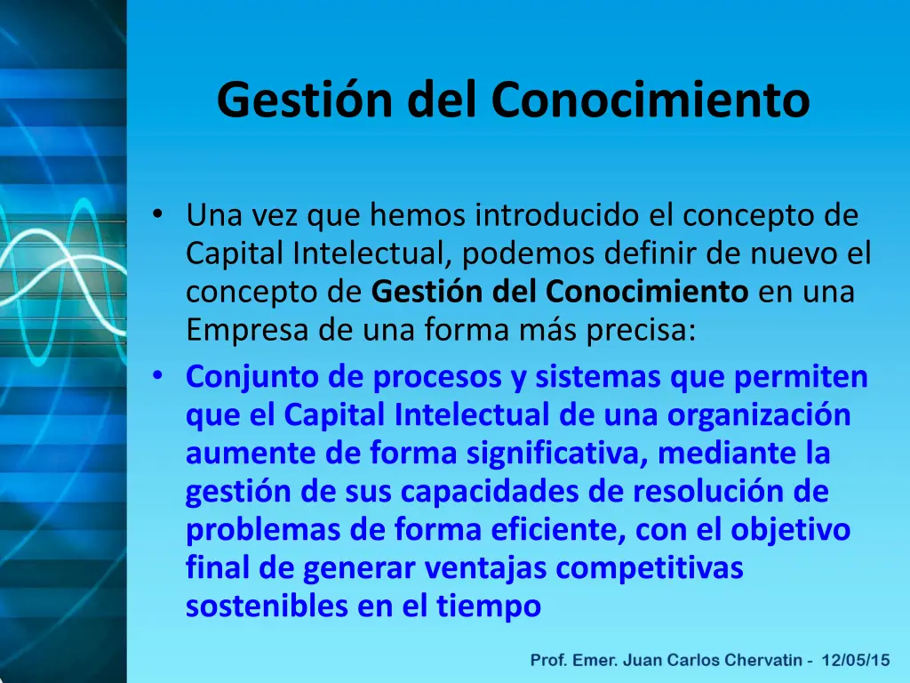 gesti n del conocimiento