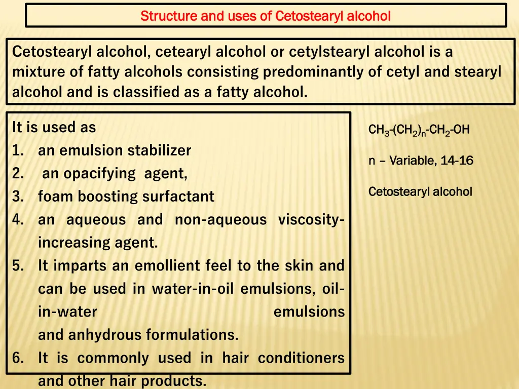 structure and uses structure and uses of 2