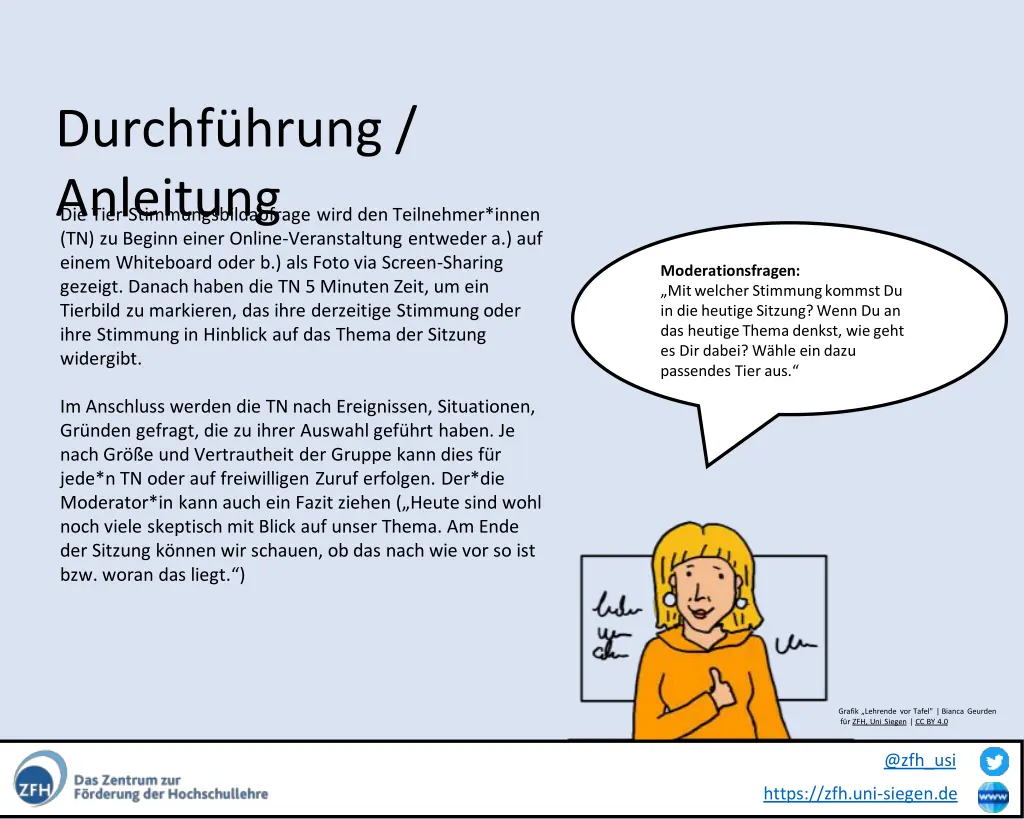 durchf hrung anleitung