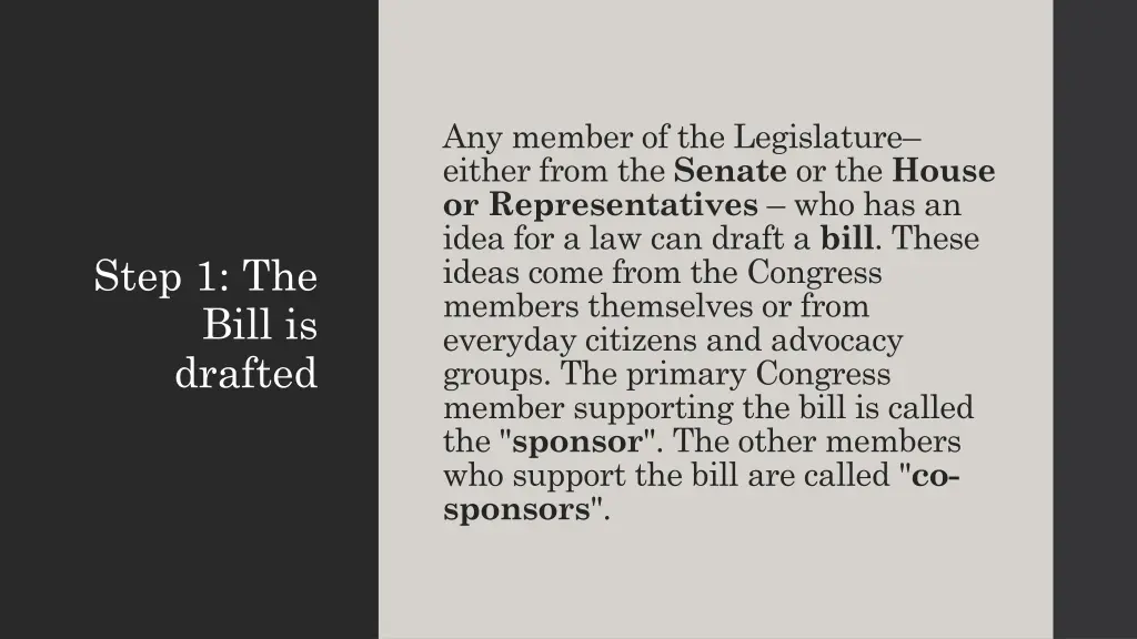 any member of the legislature either from