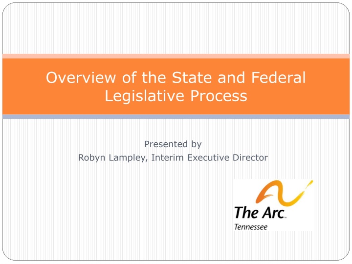 overview of the state and federal legislative