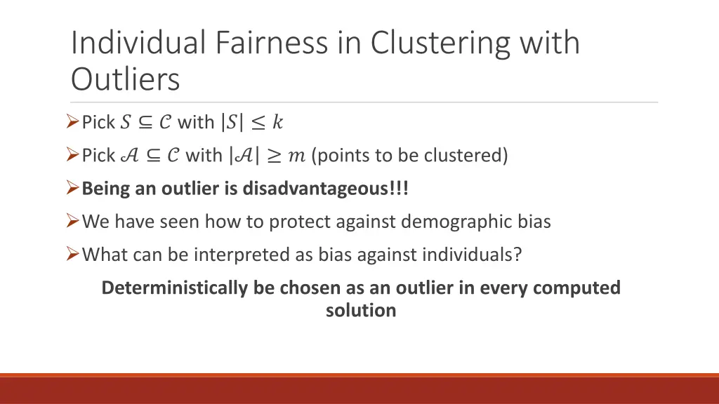 individual fairness in clustering with outliers