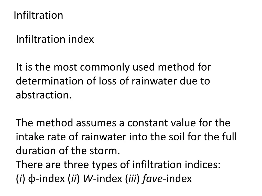 infiltration 17
