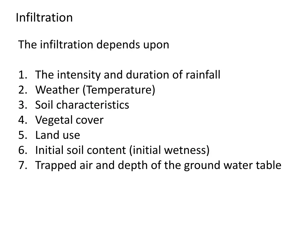 infiltration 7