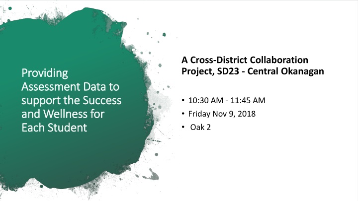 a cross district collaboration project sd23