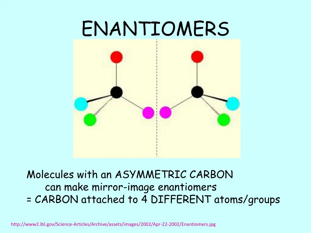 enantiomers