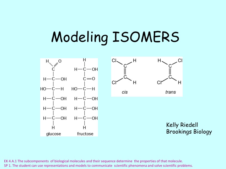 modeling isomers