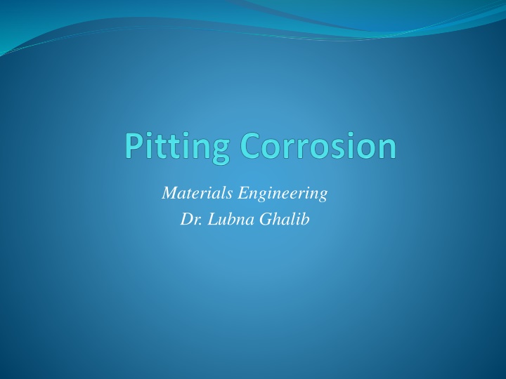 materials engineering dr lubna ghalib