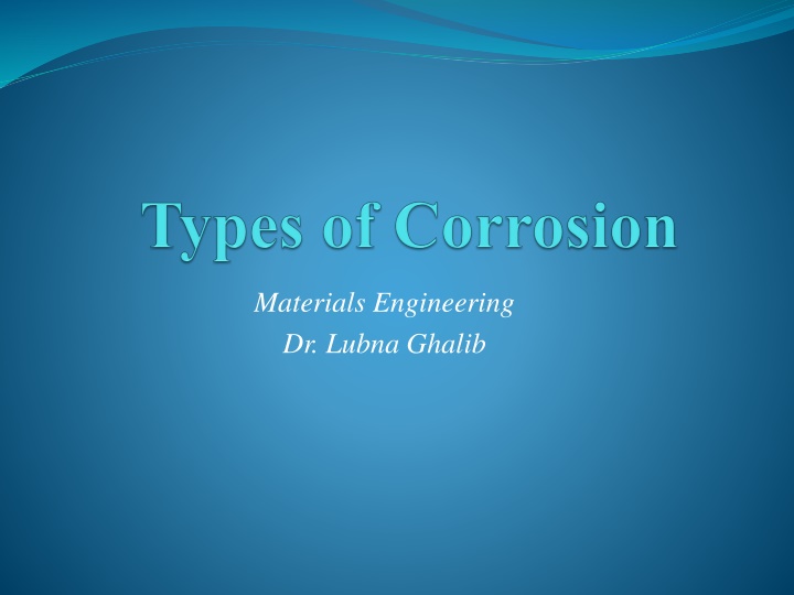 materials engineering dr lubna ghalib