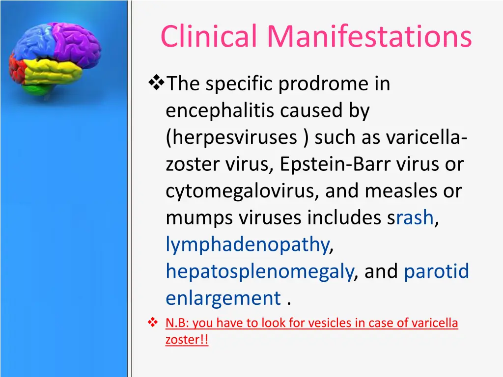 clinical manifestations 2