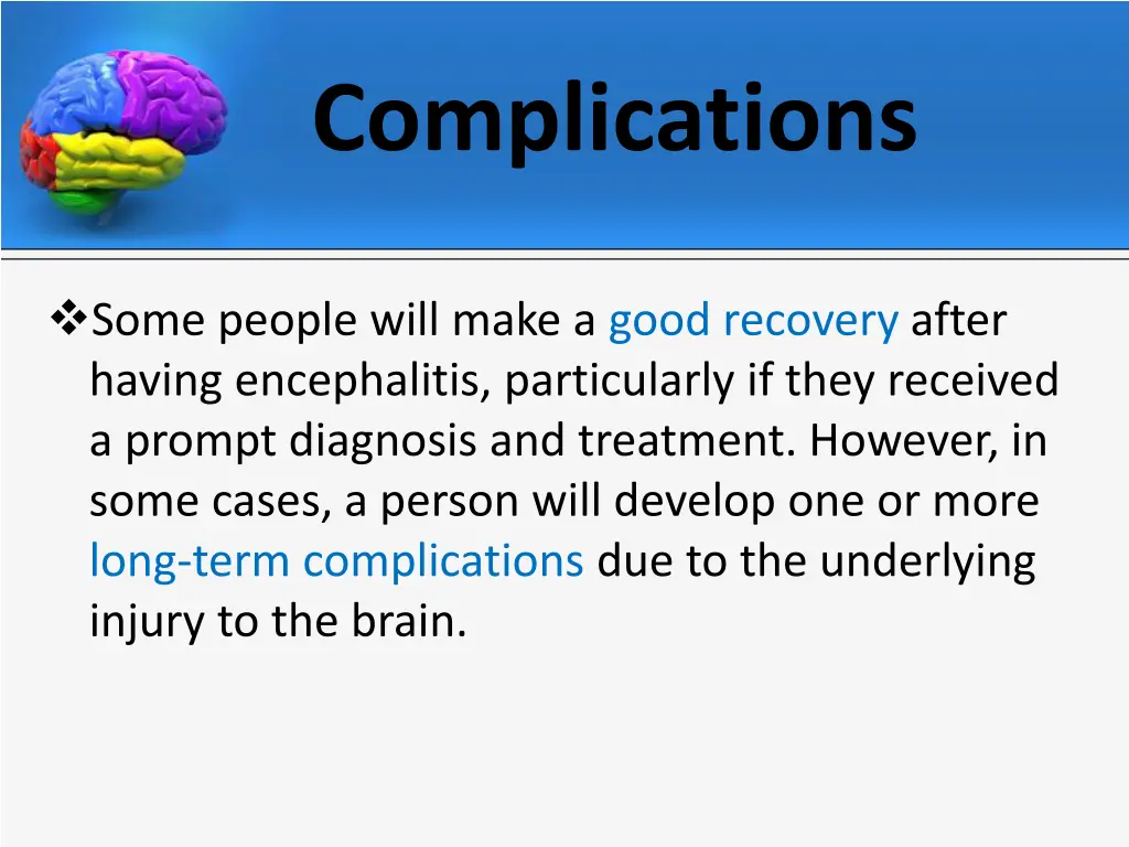 complications