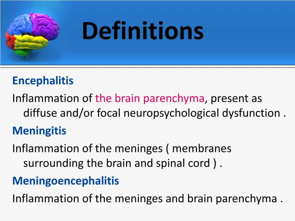 definitions