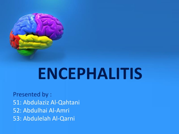 encephalitis