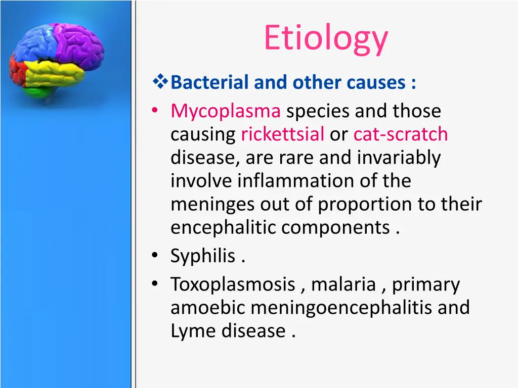 etiology 1