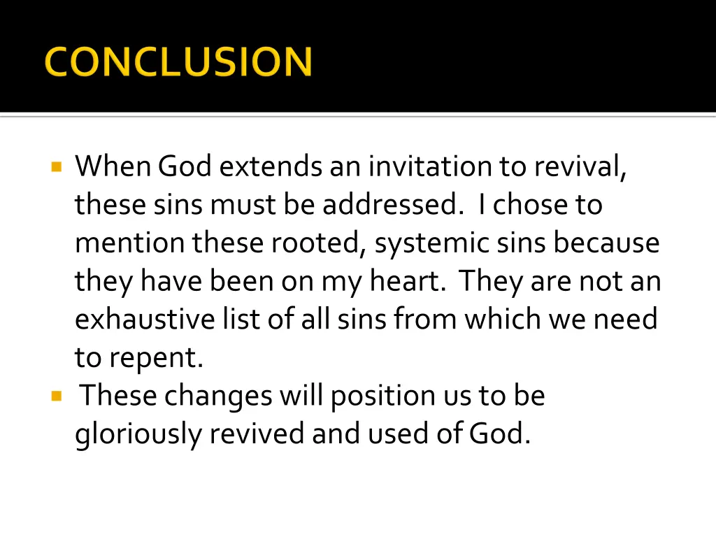 when god extends an invitation to revival these