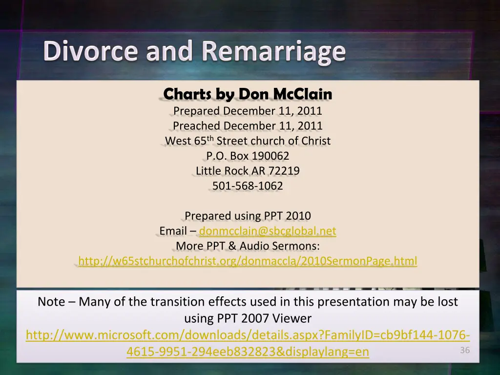 charts by don mcclain prepared december 11 2011
