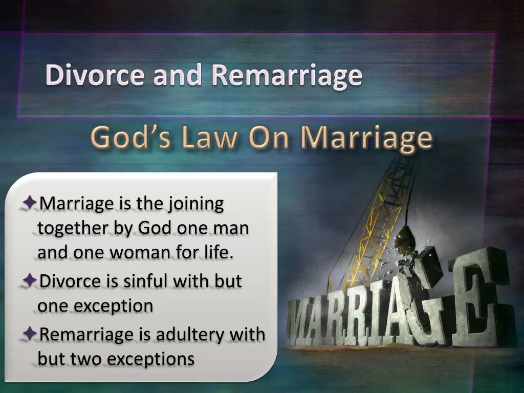 marriage is the joining together