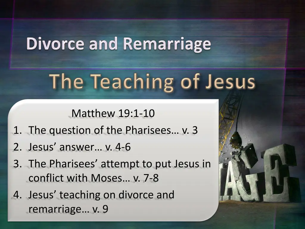 matthew 19 1 10