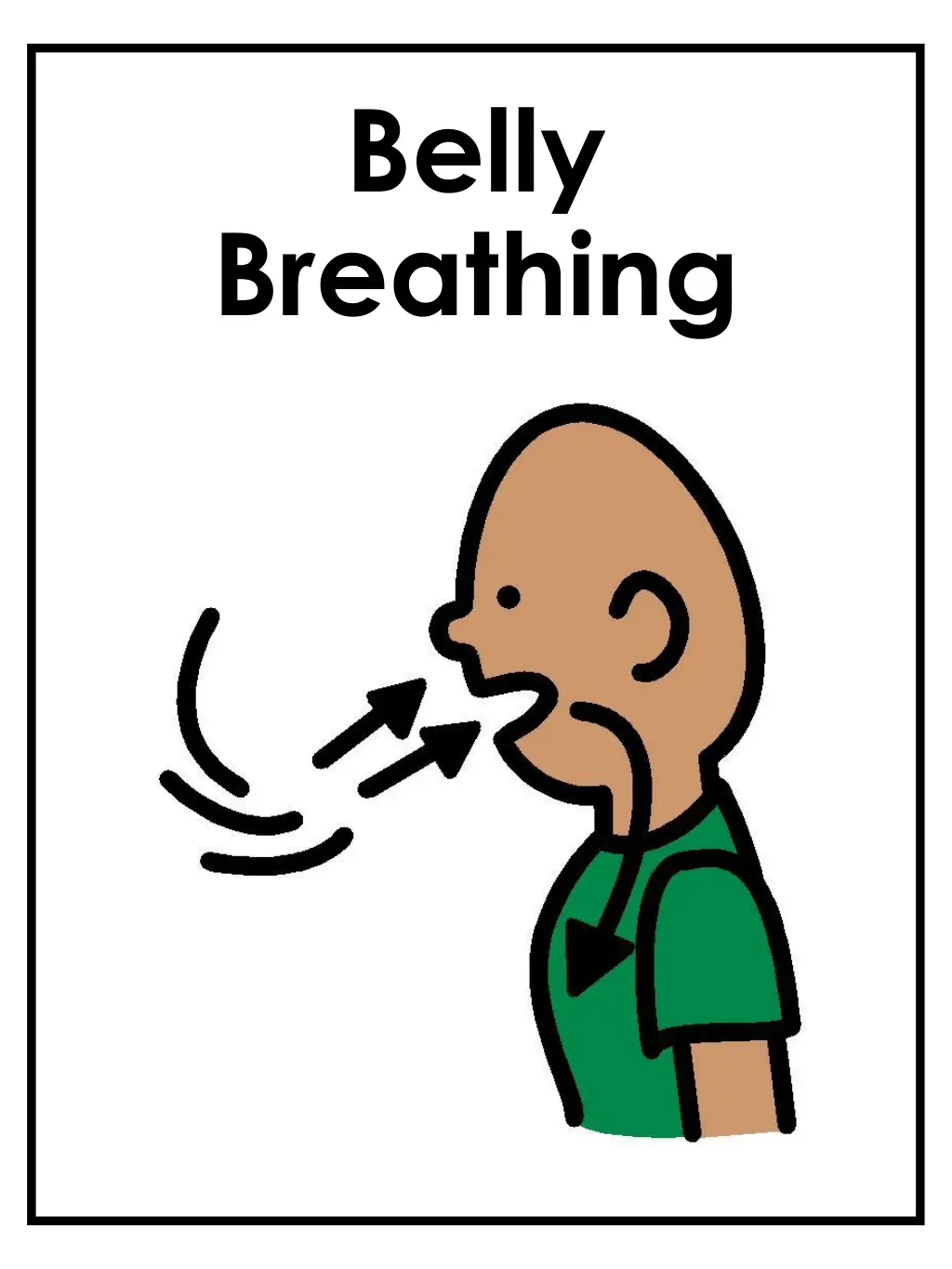 belly breathing