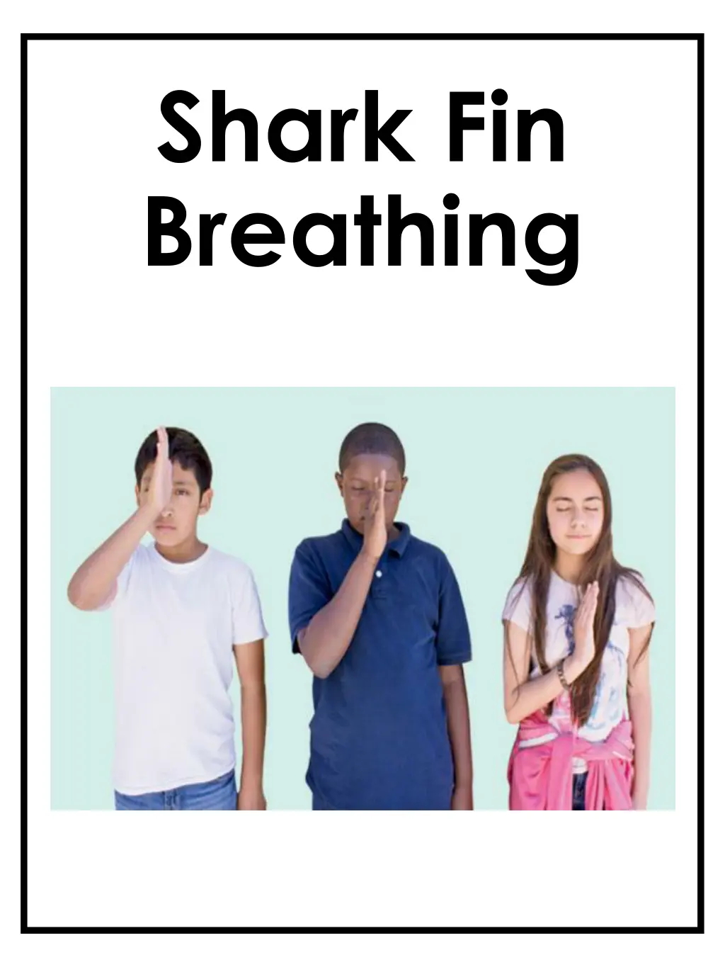 shark fin breathing