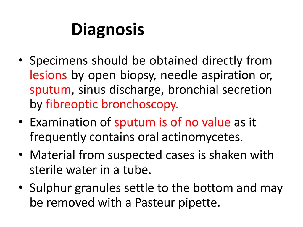 diagnosis