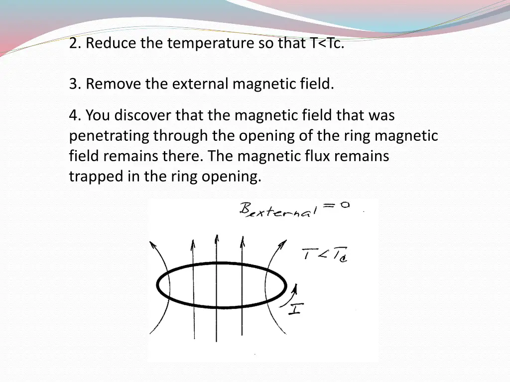2 reduce the temperature so that t tc