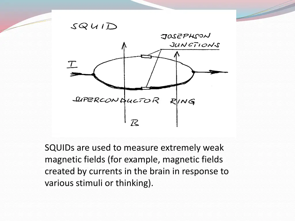 squids are used to measure extremely weak
