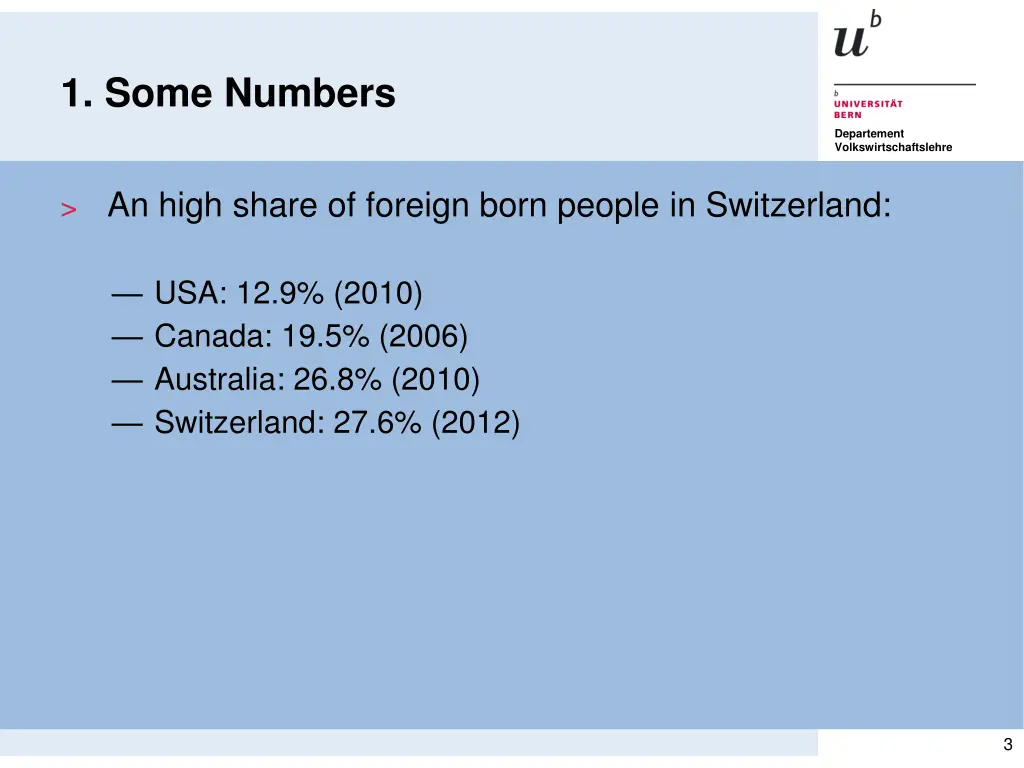 1 some numbers