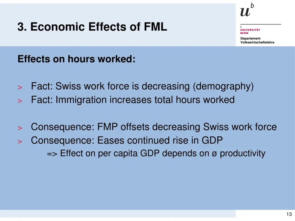 3 economic effects of fml 2