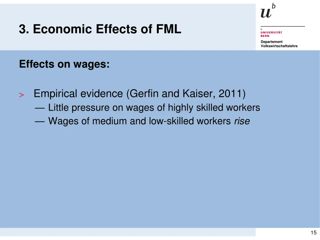 3 economic effects of fml 4
