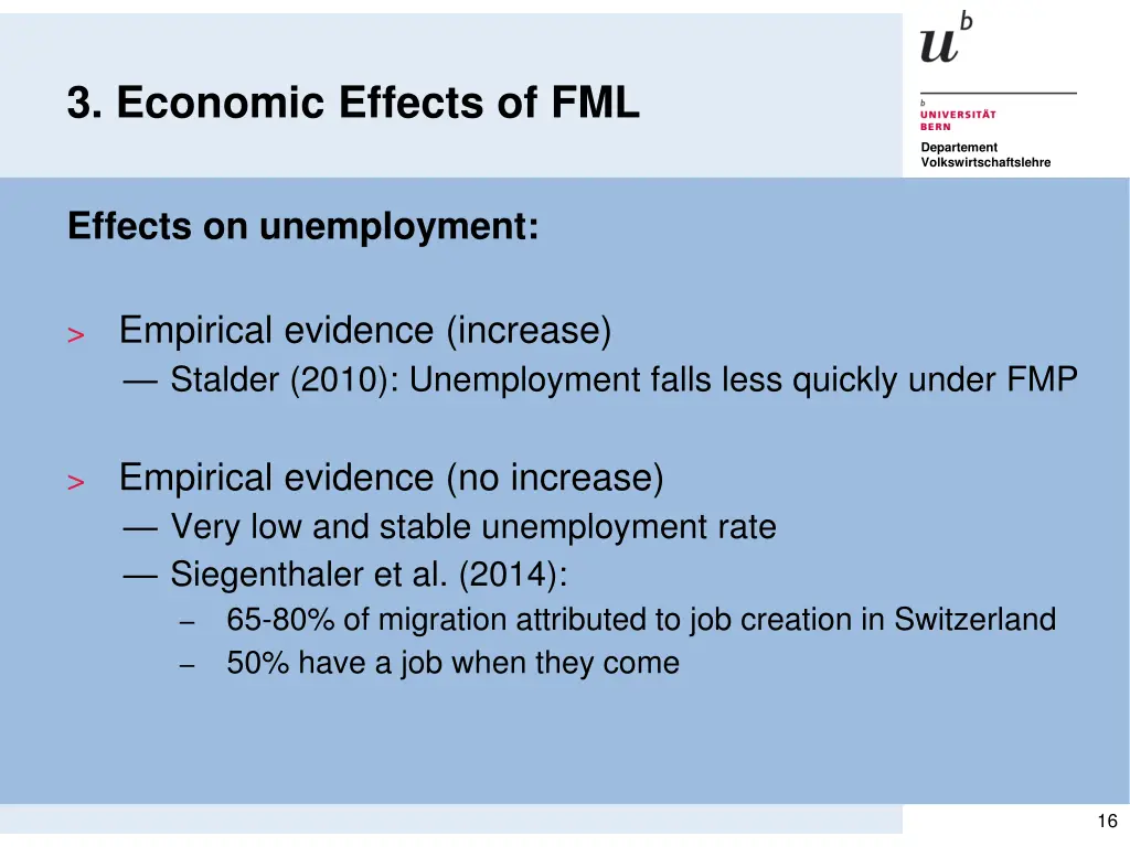 3 economic effects of fml 5