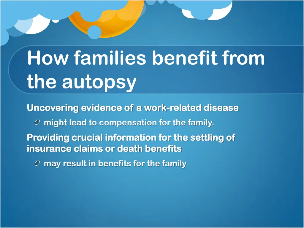 how families benefit from the autopsy 1