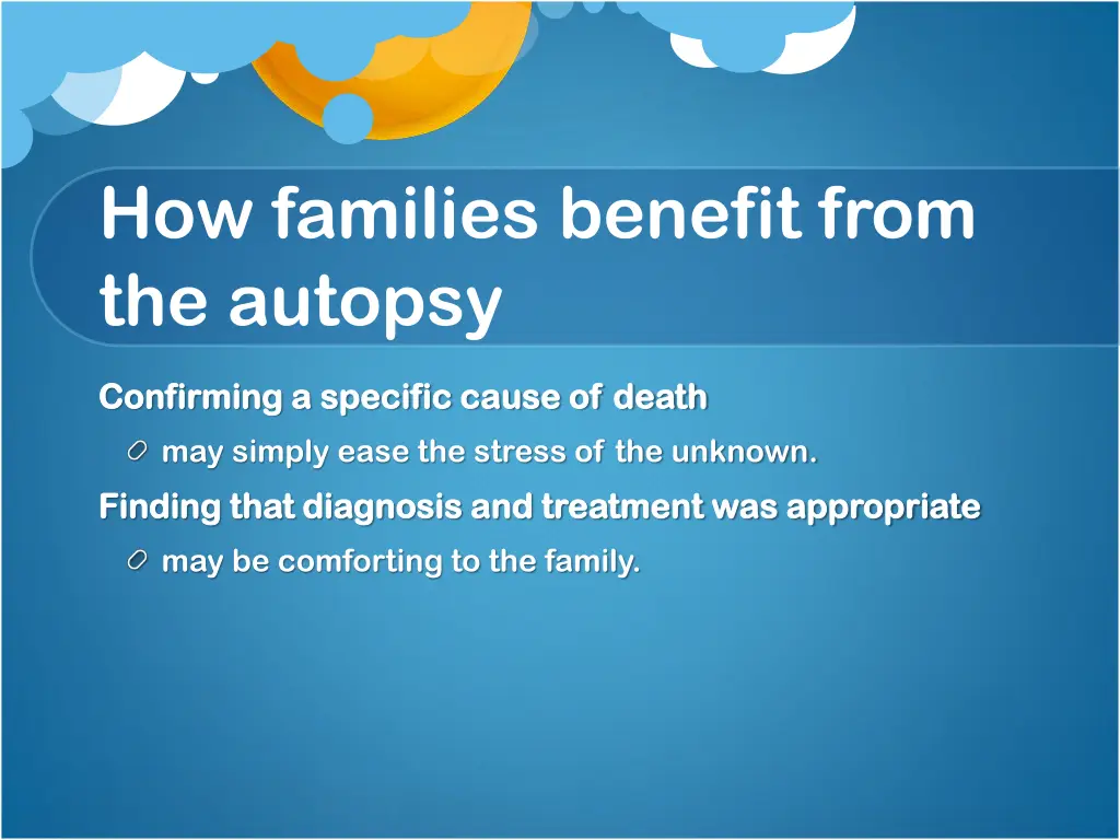 how families benefit from the autopsy 2
