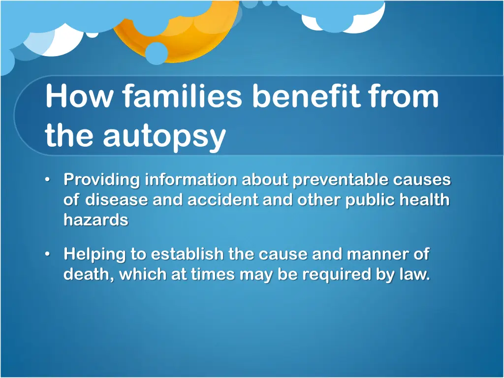 how families benefit from the autopsy 5