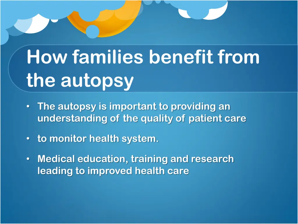 how families benefit from the autopsy 6
