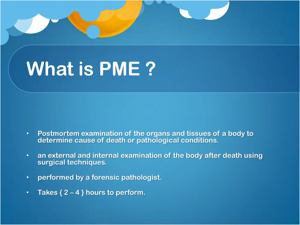 what is pme