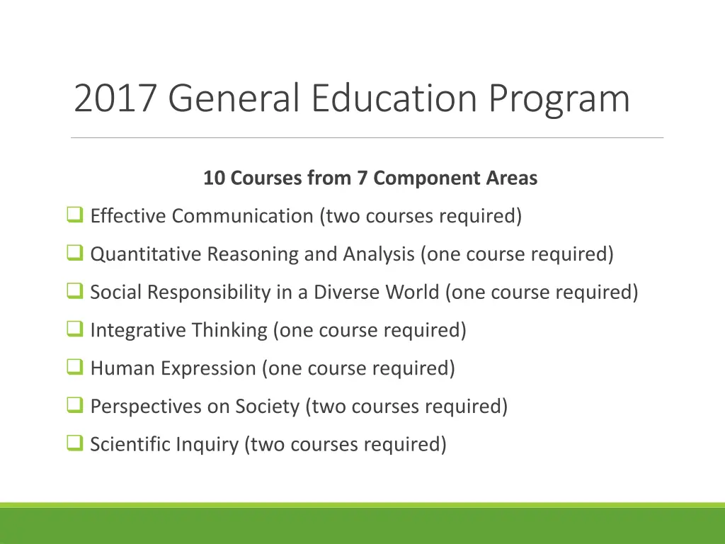 2017 general education program 2