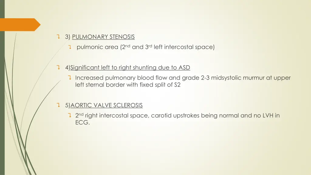 3 pulmonary stenosis