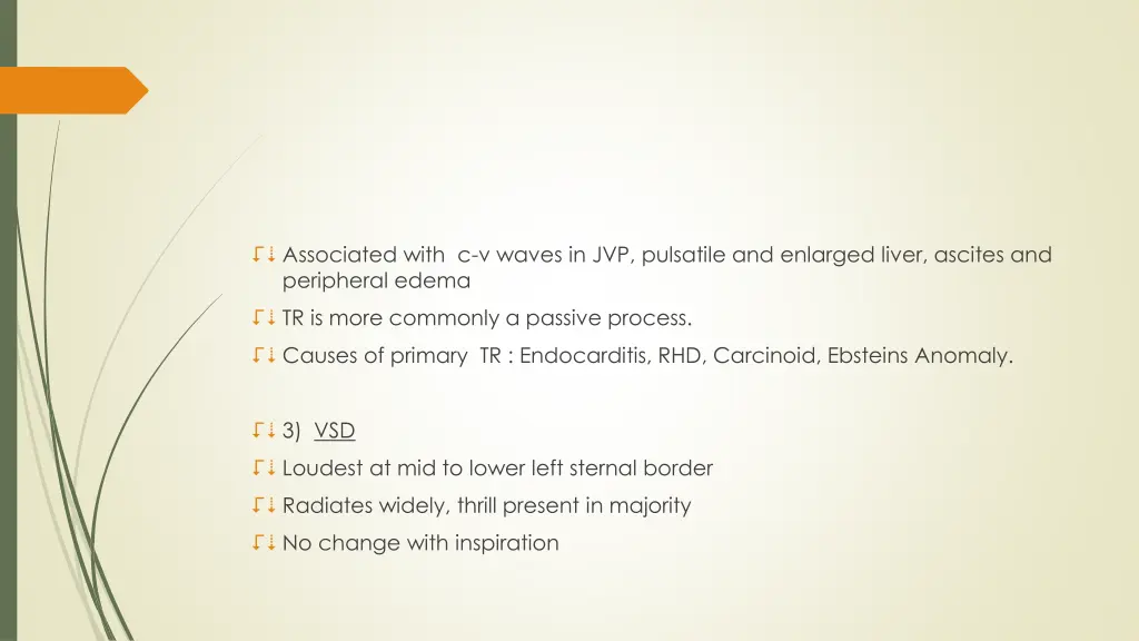 associated with c v waves in jvp pulsatile