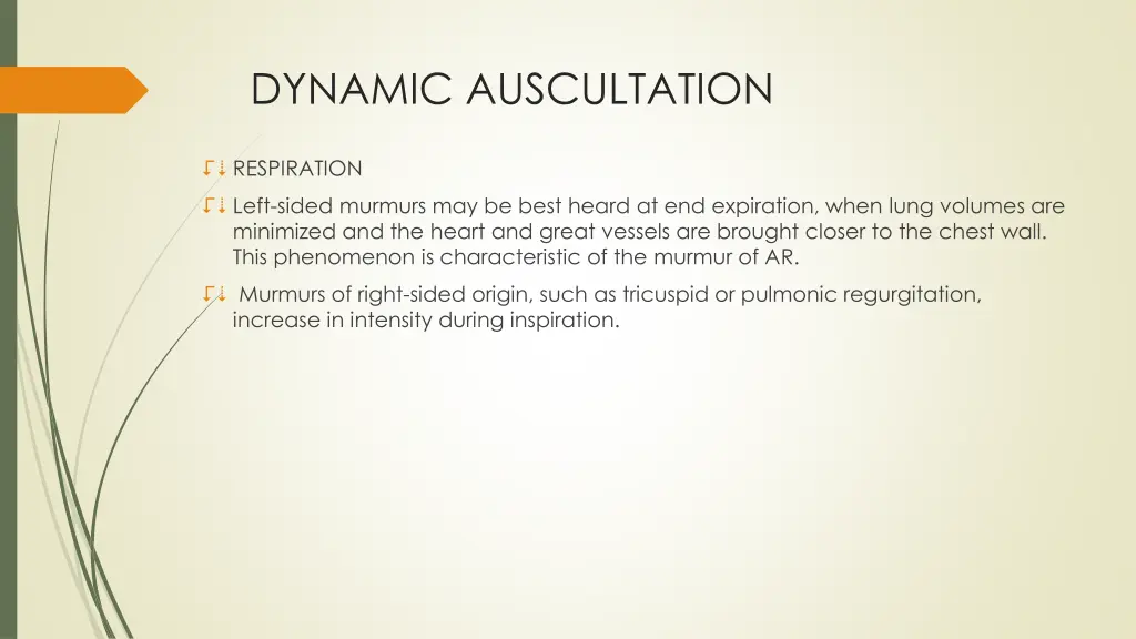 dynamic auscultation